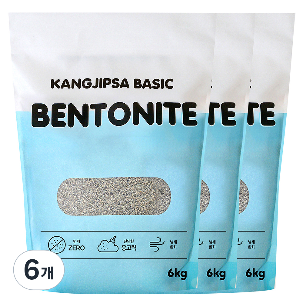 강집사 베이직 벤토나이트 고양이 모래 54,600원