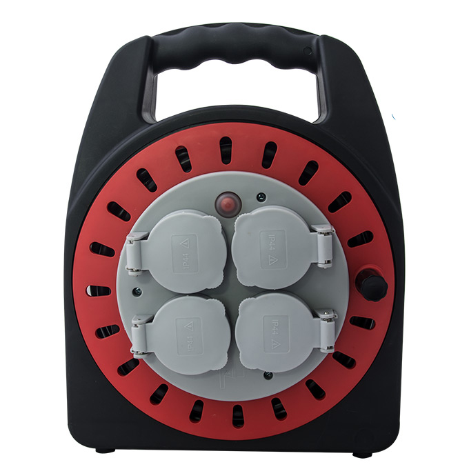 세이즈 X2M IP 4구 접지 코드릴 캠핑 전선릴 10M-1.5SQ-레드, 1개 40,000원