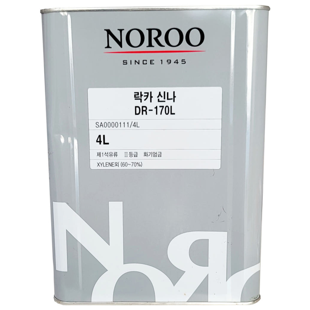 [노루페인트] 락카신나 4L (DR-170L) 26,100원