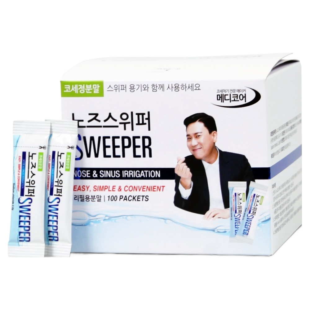 노즈스위퍼 메디코어  코세척 분말 100p 11,240원