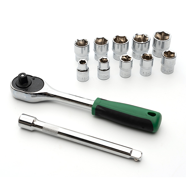 ZIO-BIZ 라쳇핸들 복스세트 3/8인치 12종 / 라쳇핸들 라쳇연결대 복스알 육각소켓 육각소켓 복스알소켓 복스대 소켓렌치세트 수공구 18,820원