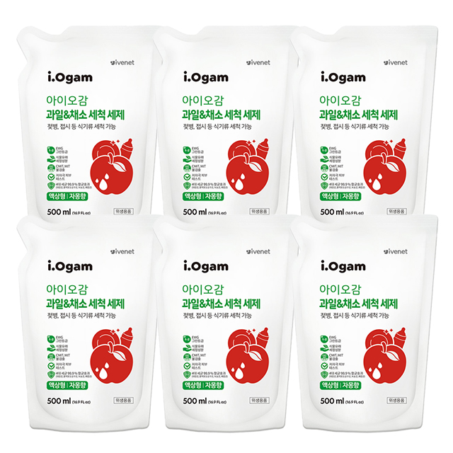 아이오감 과일&채소 세척 세제 액상형 리필 23,880원