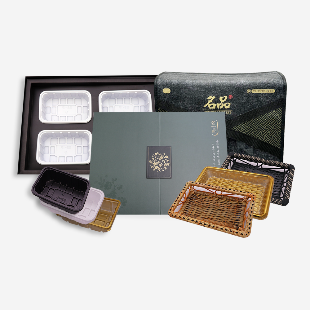 양문형 지함박스 4구 G4 카키색 풀세트 낱개 떡 이바지 정육선물세트 명절선물 과일 한우, 1개 17,900원