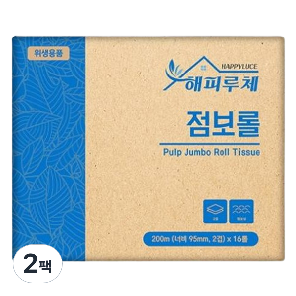 해피루체 2겹 점보롤 54,540원