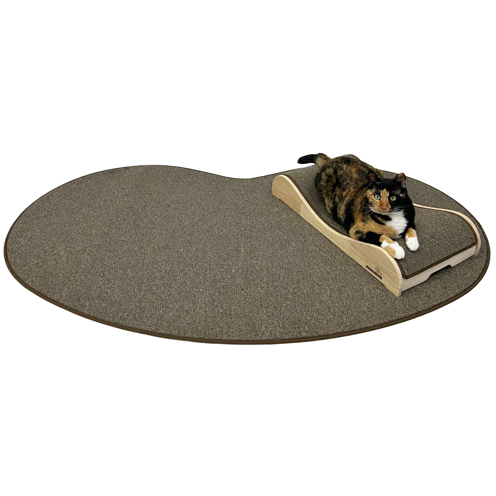 파파냥 고양이 논슬립 미끄럼방지 스크래쳐 땅콩 카페트 58,000원