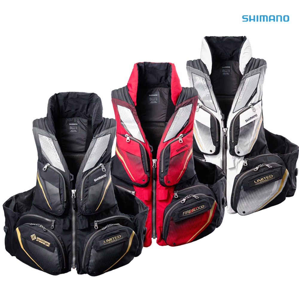[인수상회]  시마노 VF-130Y 낚시조끼 플로팅 베스트 리미티드프로 윤성 보증특약점 479,000원