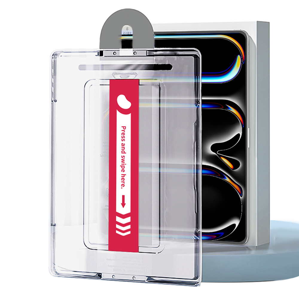 레드빈 아이패드 HD 고광택 강화유리 액정보호필름 + 먼지제거 원터치 가이드툴 세트, 단일색상, 1세트 5,900원