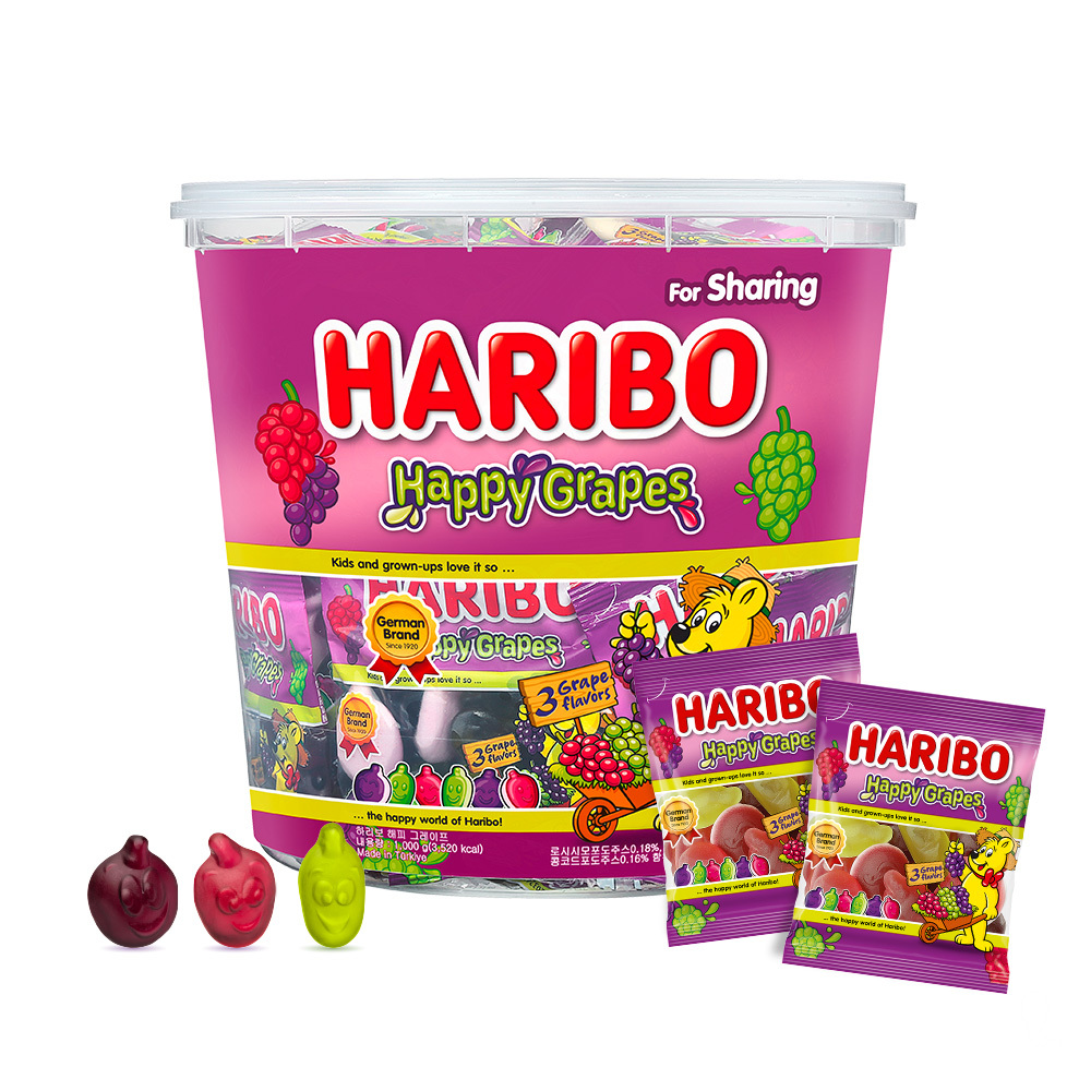 하리보 해피 그레이프 젤리 40개입 13,880원
