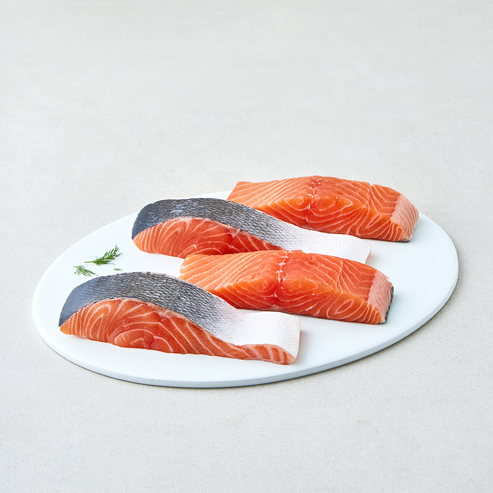 [로켓프레시] 모위 노르웨이산 생연어 스테이크 (냉장) 29,900원