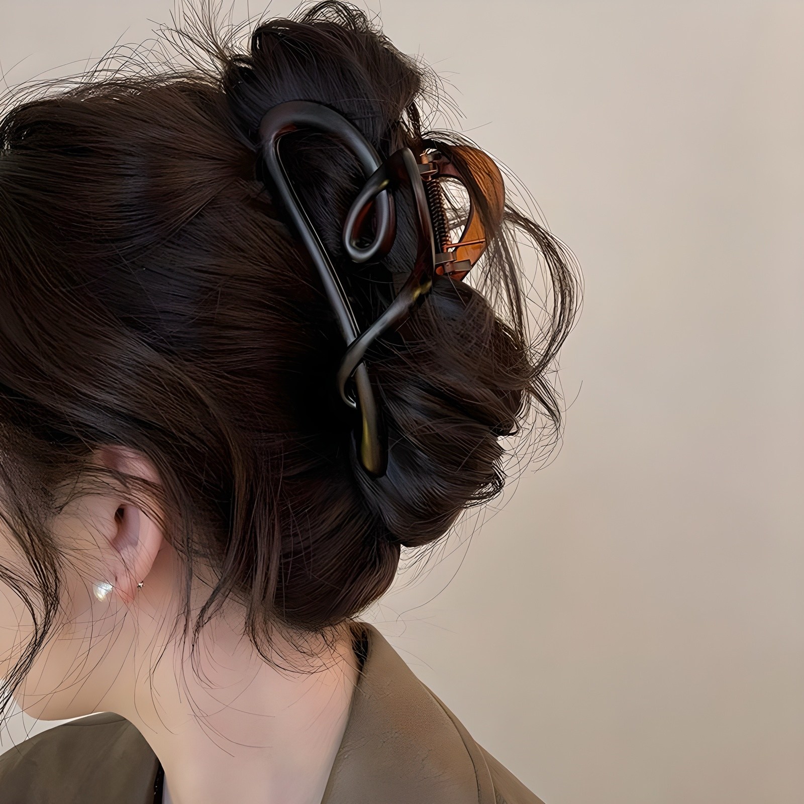 미다미 테일하트 짱짱한 올림머리 집게핀 5,900원