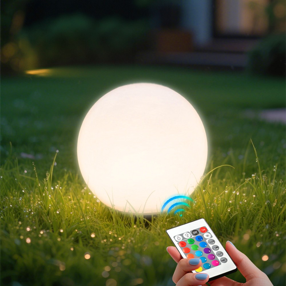 21세기트랜드 루미아 태양광 원형 구형 컬러 정원등 카페 펜션 실외 인테리어 42,500원