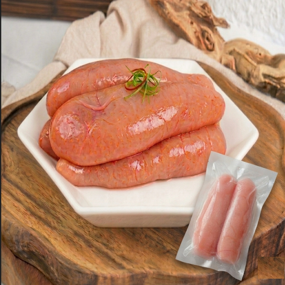 [개별포장] 보관 편한 명품 무색소 저염 명란젓 백화점 판매용, 1개, 500g 25,900원