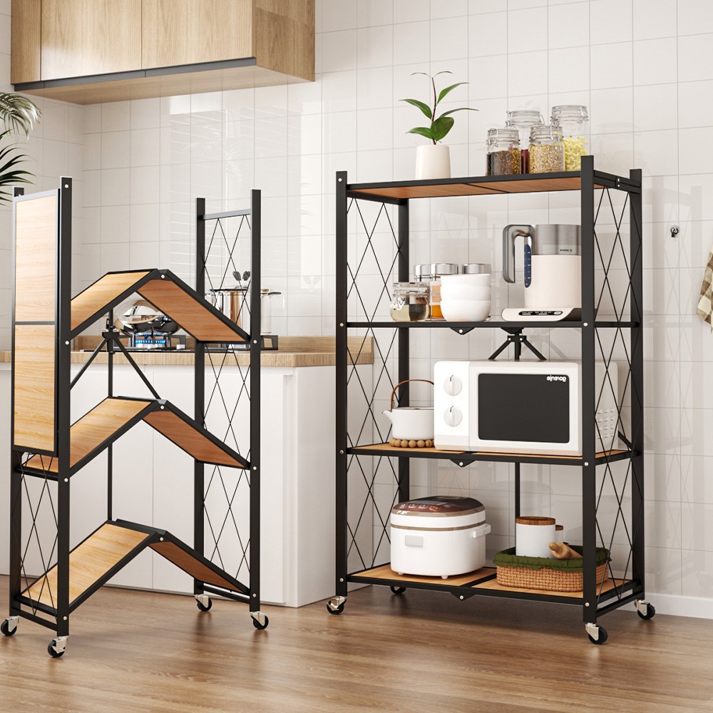 투에스리빙 프리미엄 원터치 다용도 접이식 간편 폴딩 철제선반 39,900원