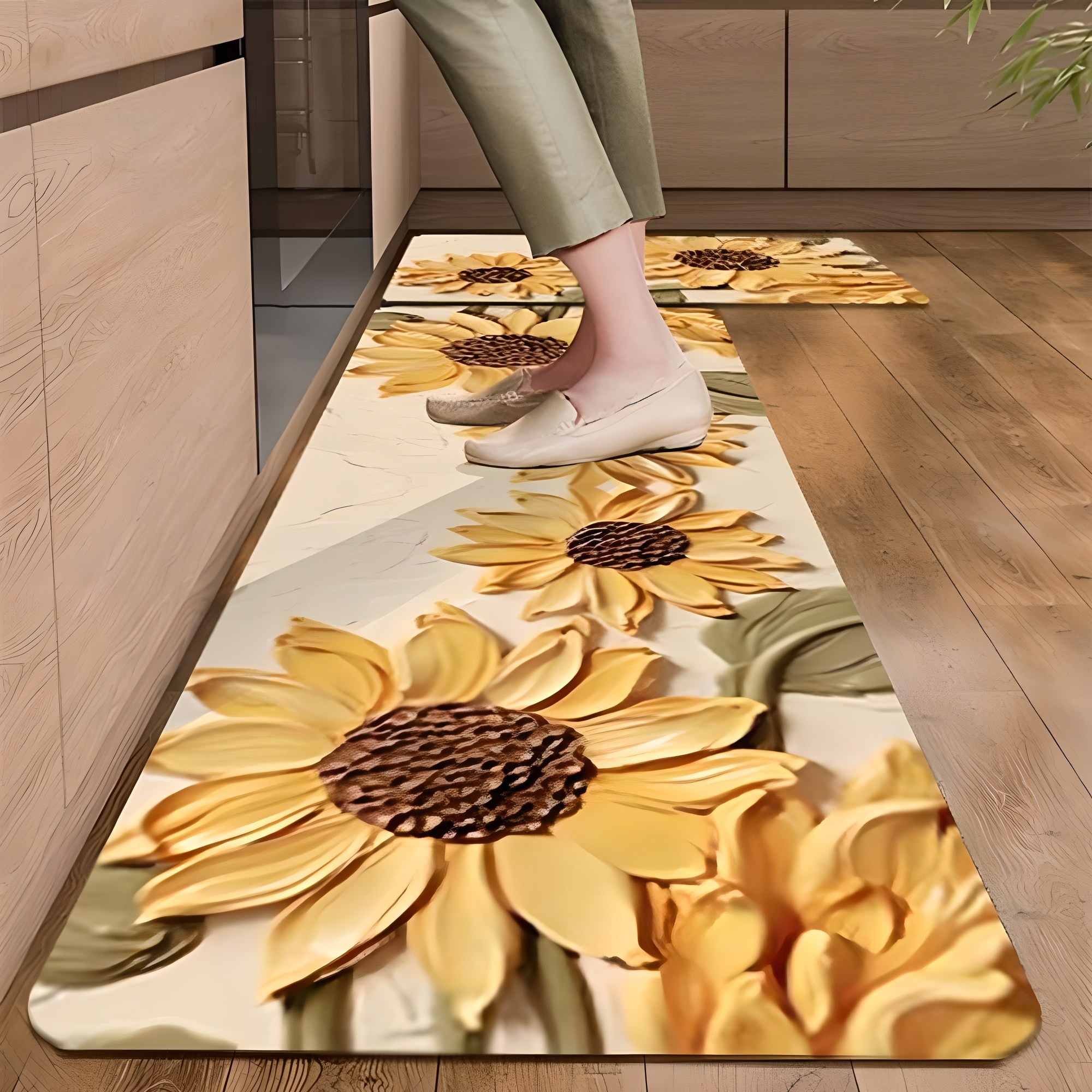 숲과사람들 1+1 돈 들어오는 돈벼락 해바라기 규조토 발매트 욕실 대형 주방 세트 22,900원