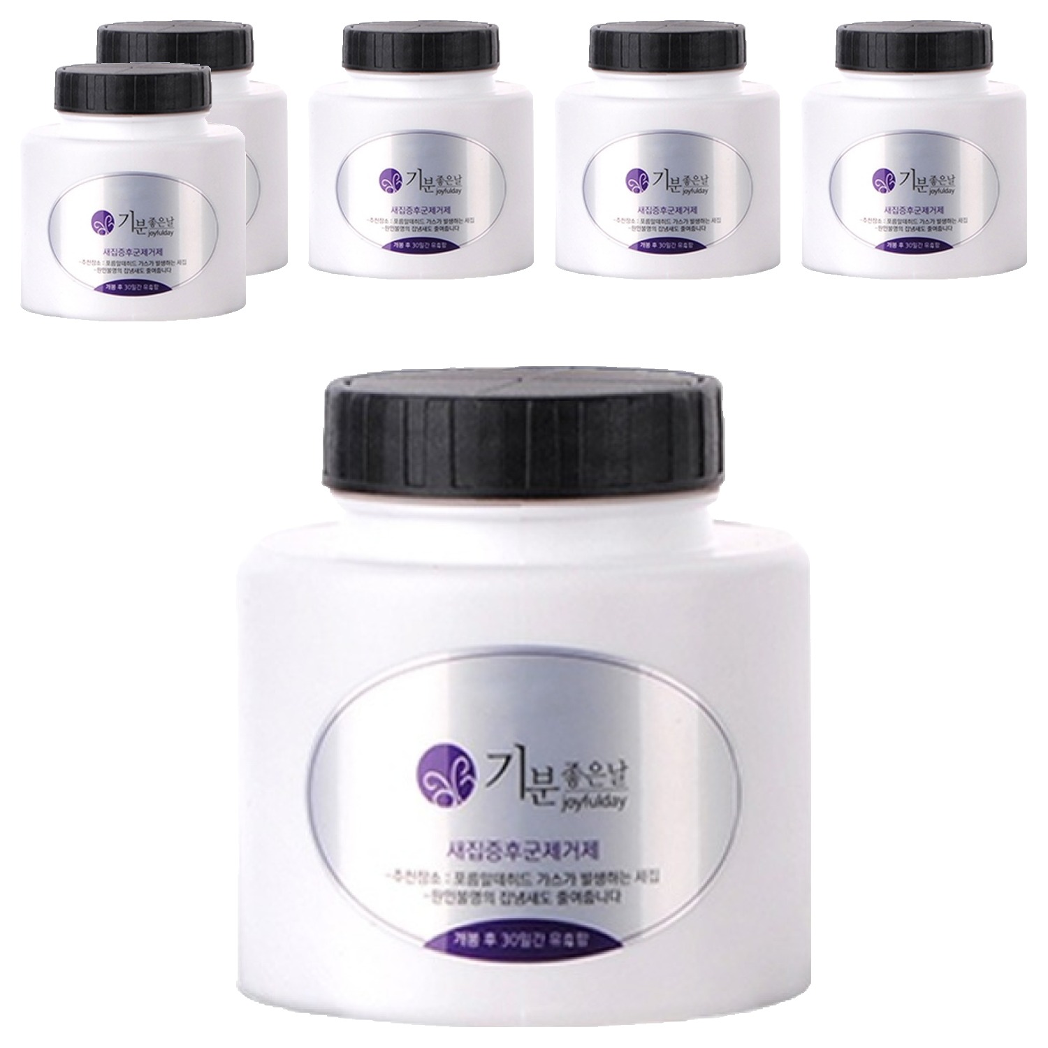 기분좋은날 방향제 자동 분사기 냄새 제거 카트리지 리필 대, 240g, 6개, 복숭아 54,000원