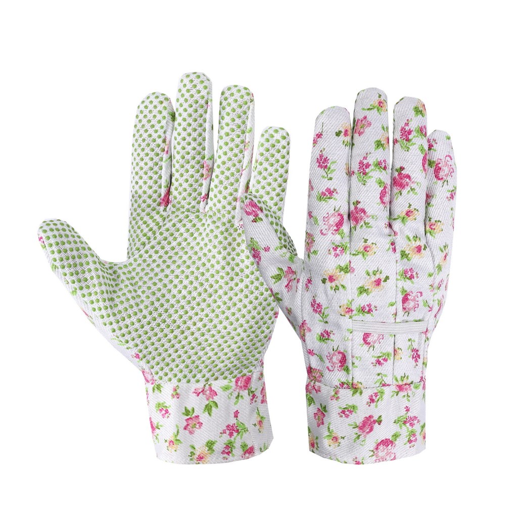 쵸록101 꽃무늬 원예용장갑 작업 코팅 장미 가시, 1개, 로즈 4,500원