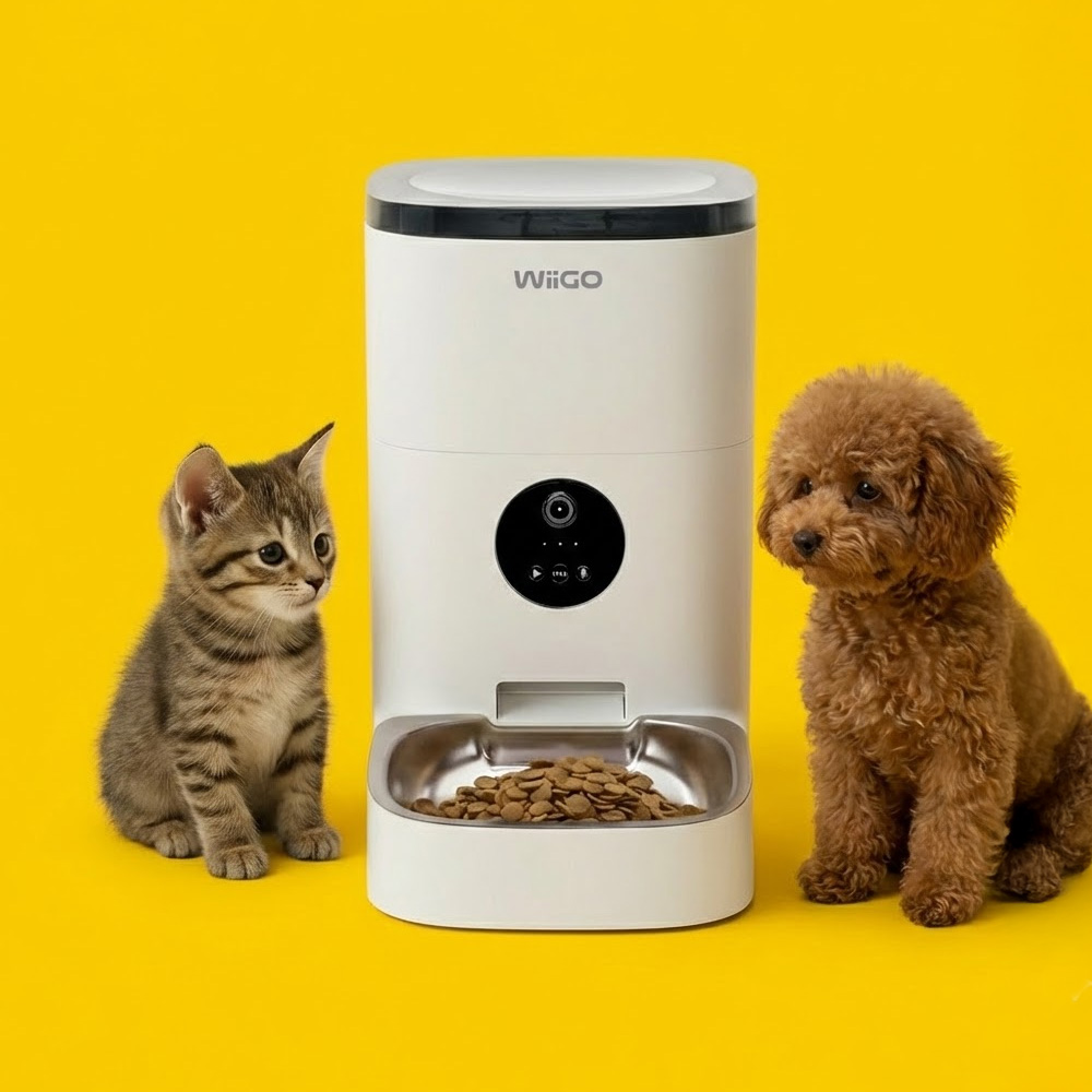 코코시루 4L 카메라 자동급식기 위고 고양이 강아지 급식기 WP4PFC 앱 연동, 1개, 단품, 4L 119,000원