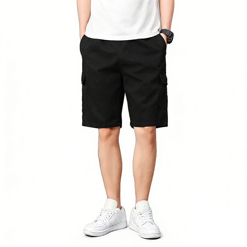 남자 카고 반바지 면100% 밴딩 기본 여름용 범록(598) 24,980원