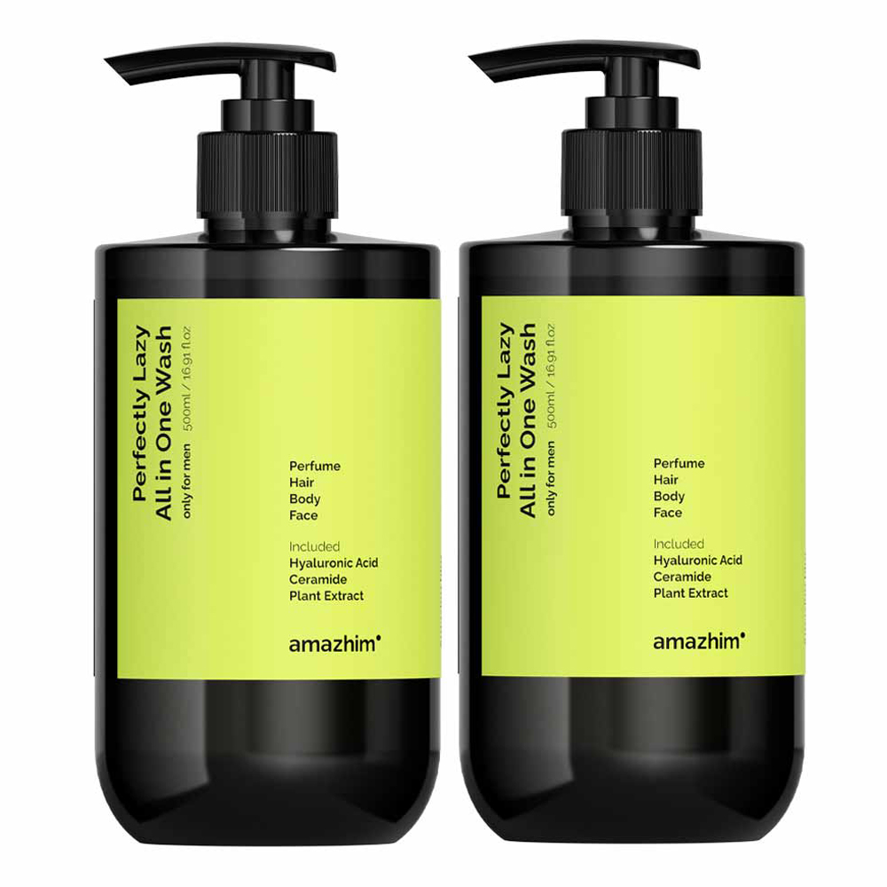 어메즈힘 남성용 퍼펙틀리 레이지 올인원 워시, 500ml, 2개 14,680원