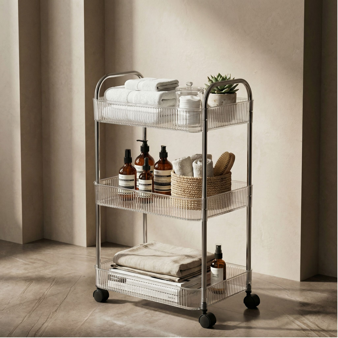 리틀보이 깔끔한 이동식 트롤리 22,000원