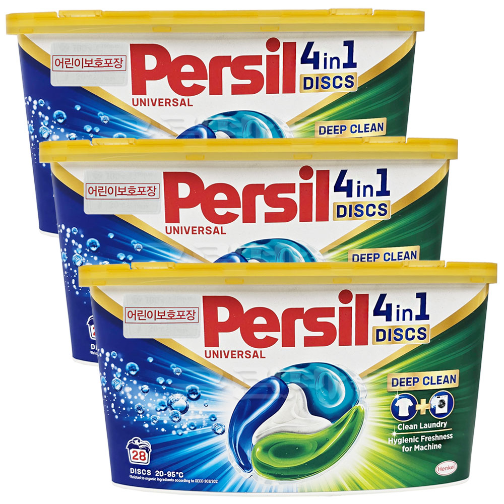 퍼실 딥클린 디스크 4in1 유니버셜 캡슐세제 하드케이스 용기형 69,900원