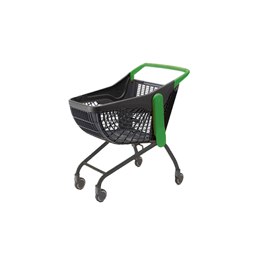 친환경 무소음 대형마트 마트용 100L 플라스틱 쇼핑카트, 1개 166,000원