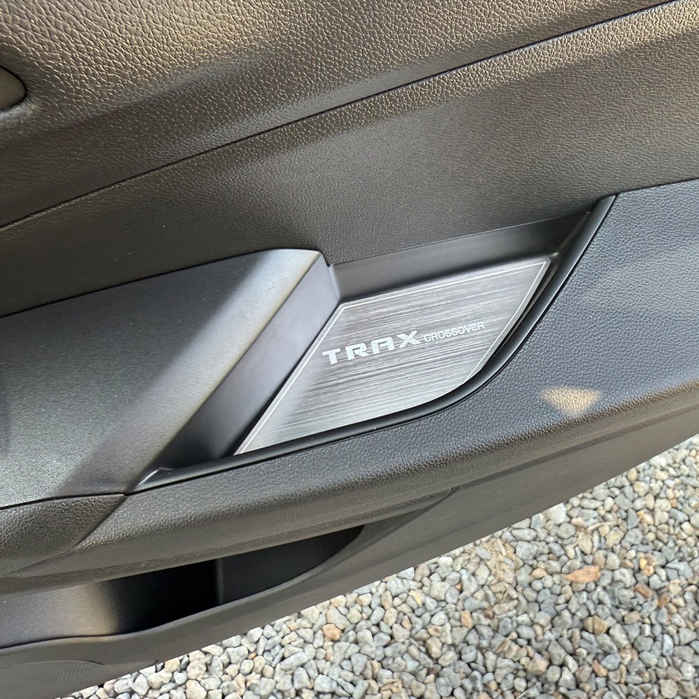 디디앤카 트랙스 크로스오버 몰딩 도어포켓 패드 악세사리 용품 호환, 02.TRAX 도어포켓패드 카본 29,000원