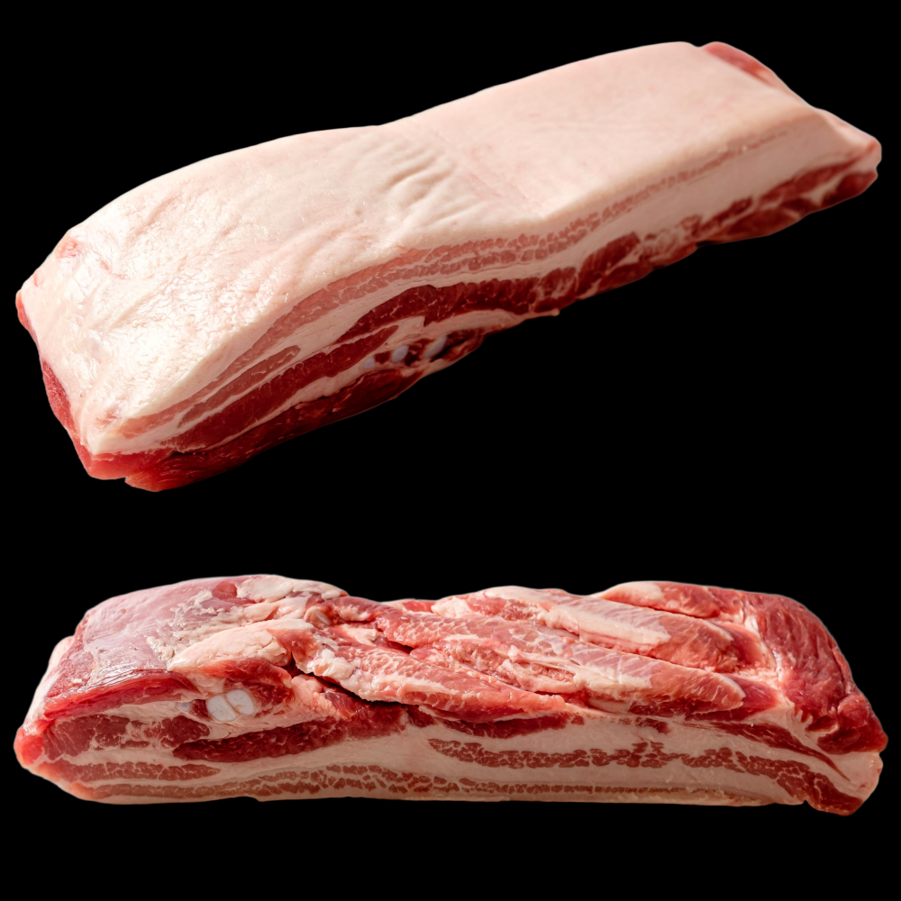 최고기나라 돼지고기 흑돼지 듀록 통 삼겹살 보쌈용 수육용 1kg, 1kg, 1개 19,500원