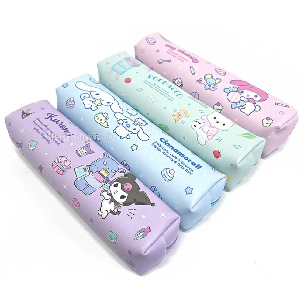 산리오 베이직 필통 쿠로미 마이멜로디 시나모롤 포차코 4,500원