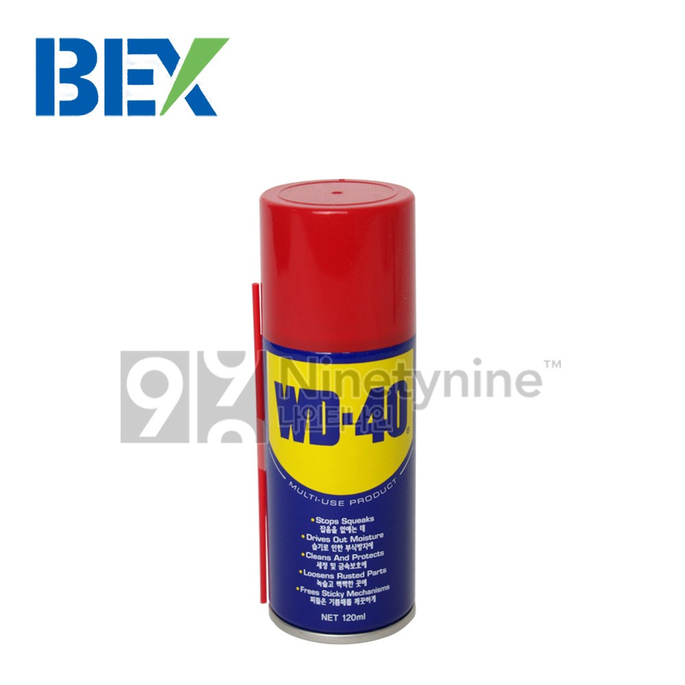 BEX WD-40 120ml 4개/다목적/방청/윤활제/450ml/360ml/SS/220ml/78ml/35ml/윤활/녹방지/녹제거/부식방지/잡음제거/녹방지제/녹제거제/부식방지제 17,400원