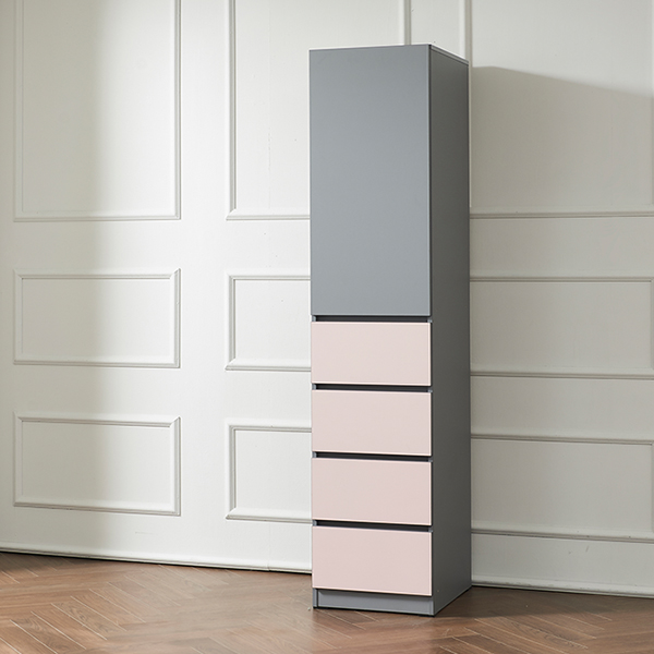 레이첼 광폭 400긴문서랍옷장, 화이트그레이 97,000원