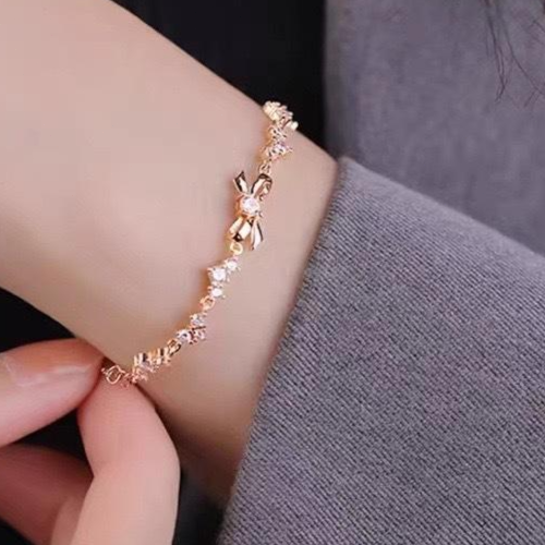 Ramlove 14k 럭셔리 미니멀하면서 세련되고 고급스러운 신상 리본 팔찌 여친 생일 선물 액세서리 도금 WSD-SP64 10,000원