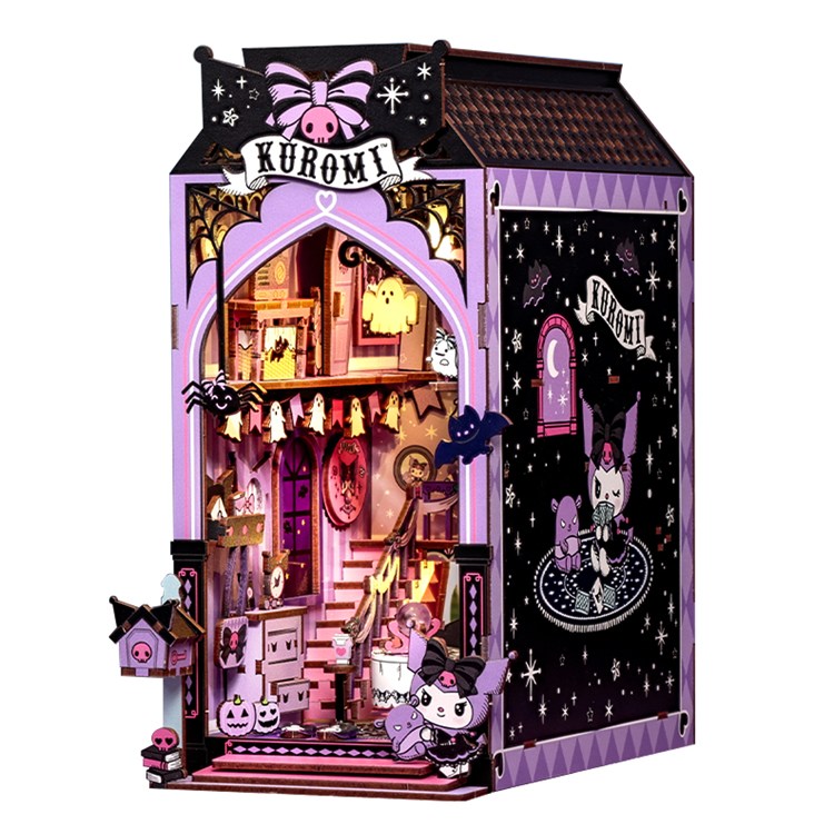 산리오 핸즈크라프트 헬로키티 DIY 미니어처 하우스 쿠로미 스푸키 하우스 79,000원
