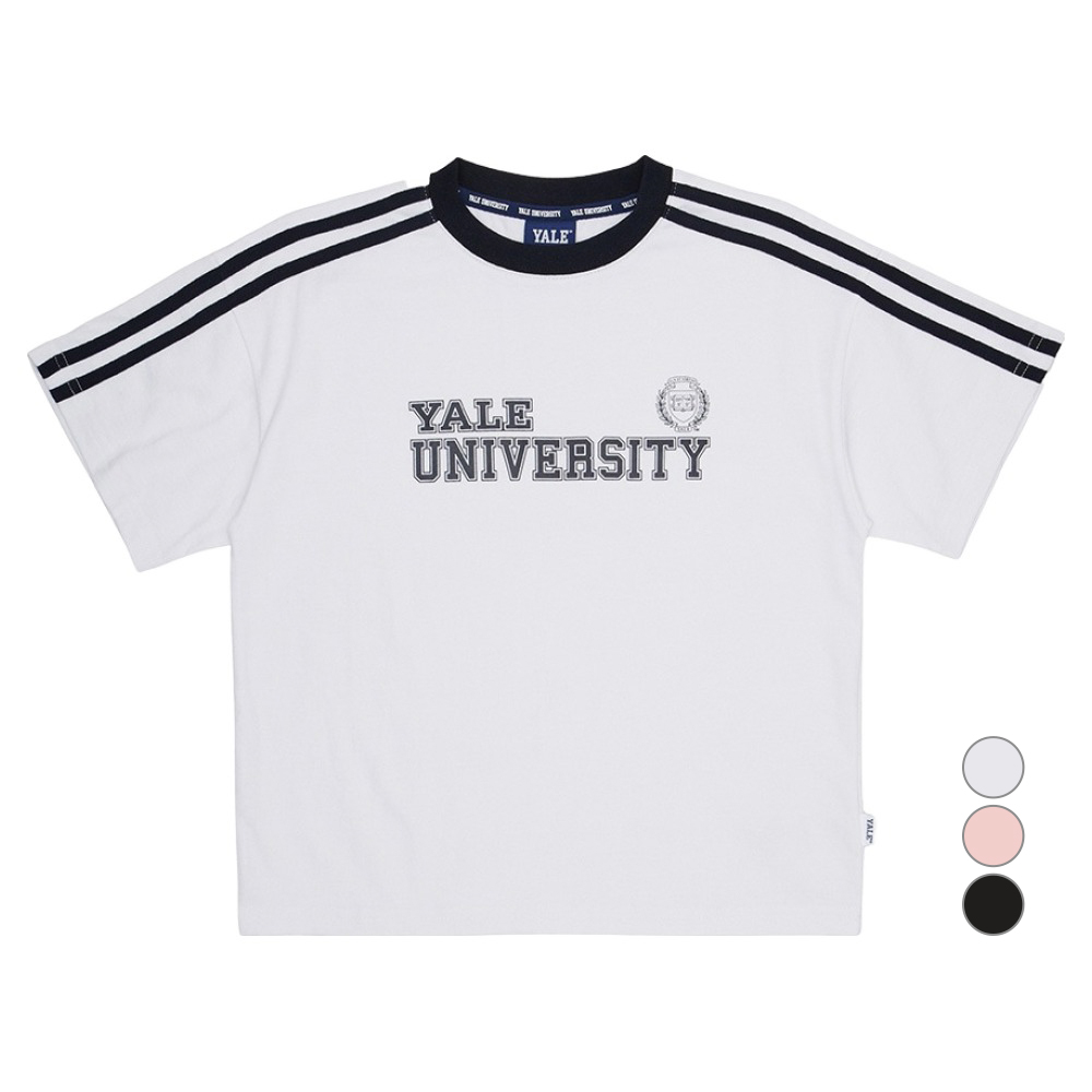 예일키즈 아동용 통기성 예일 라인 포인트 반팔 면 티셔츠 YJCCHSE23291 23,710원