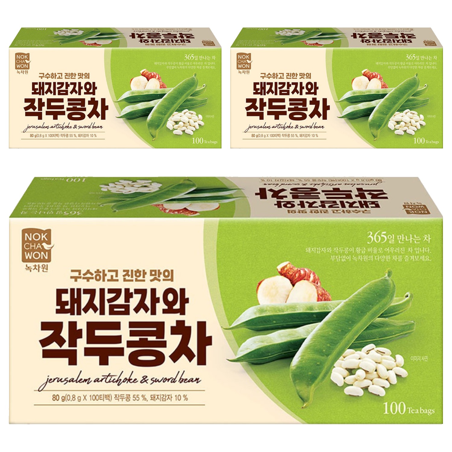 녹차원 돼지감자와 작두콩차 25,500원