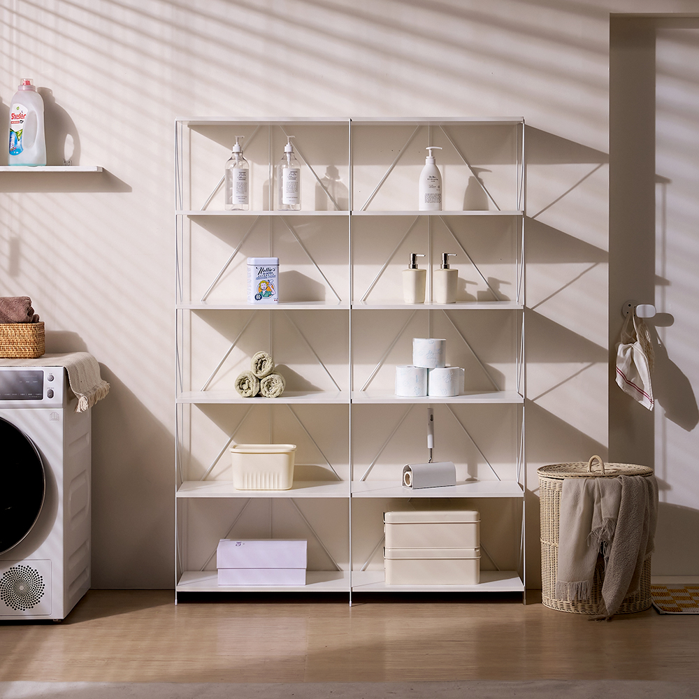 필웰 스틸프레임 선반 모듈 책장 1200 고객직접설치 132,500원