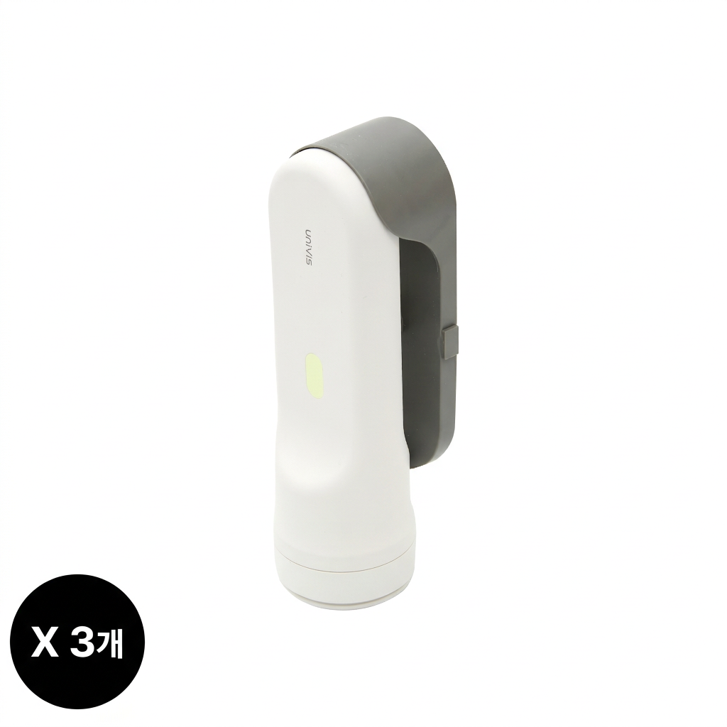 [유니비스] 휴대용 LED 소방 화재 비상손전등 비상조명등 후레쉬, 스노우화이트, 3개 49,800원