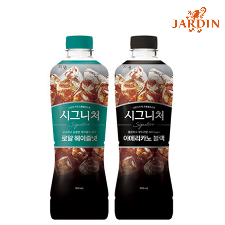 쟈뎅 시그니처 커피 블랙 + 헤이즐넛 2개씩 ( 유통기한 06.07.12까지), 4개, 900ml 10,210원