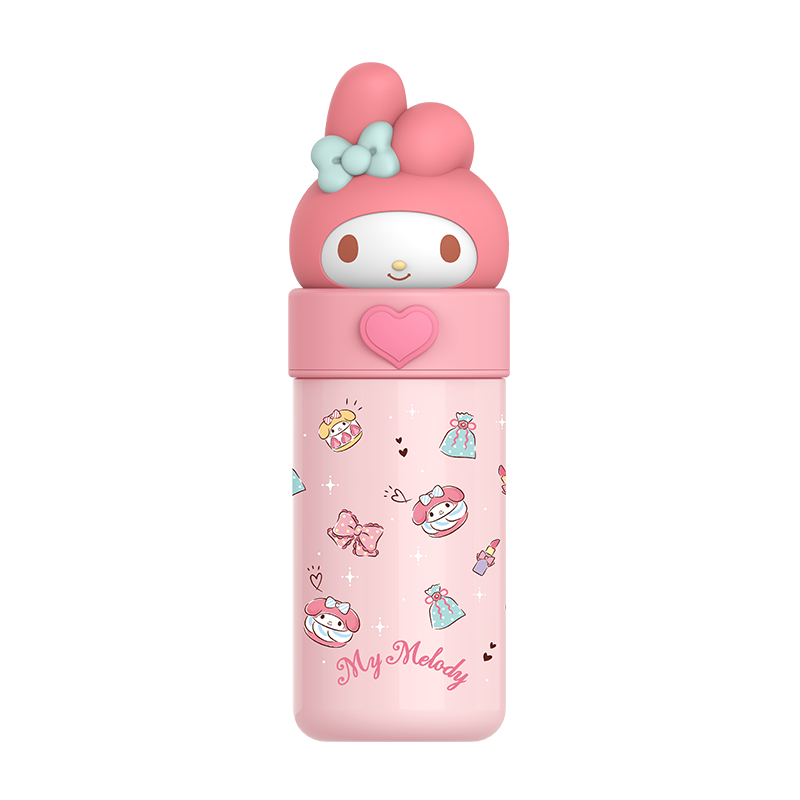 크로스 보더 Sanrio 정품 산리오 350ml 보온보냉 어린이 텀블러 (당일출고 국내배송), 핑크, 1개 14,800원