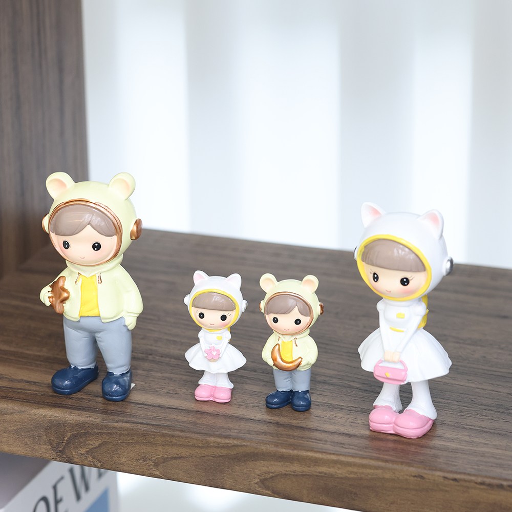21세기트랜드 러블리패밀리 4종 피규어, 혼합색상 15,000원
