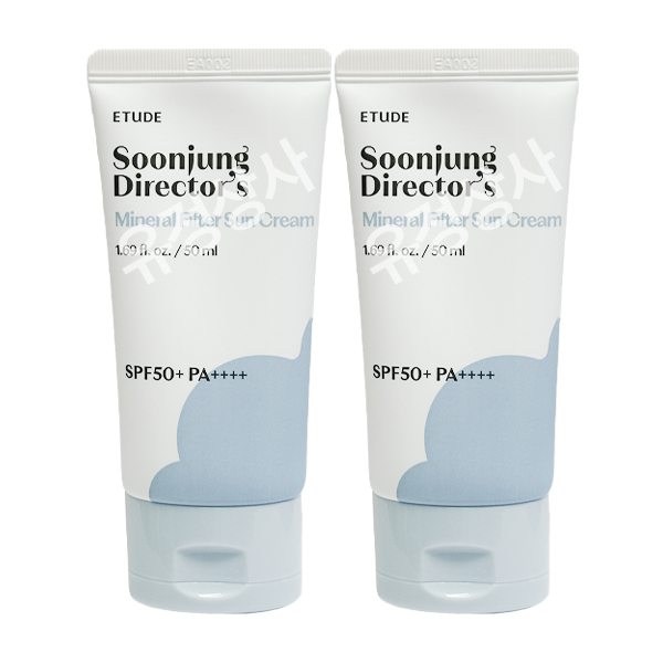 에뛰드 순정 디렉터 무기자차 선크림 SPF50+ PA++++ 15,650원