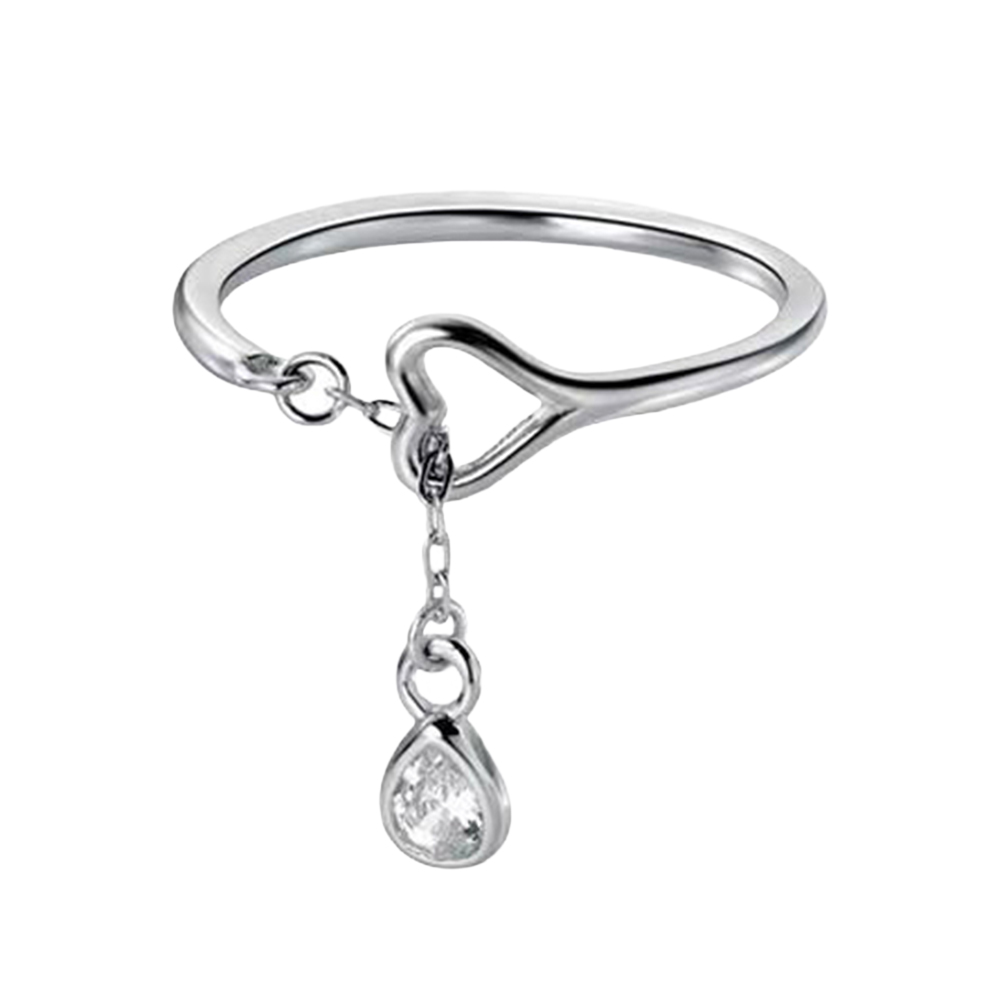 헤미안 실버 925 크리스탈 딸랑이 은 반지 HR250784 33,900원