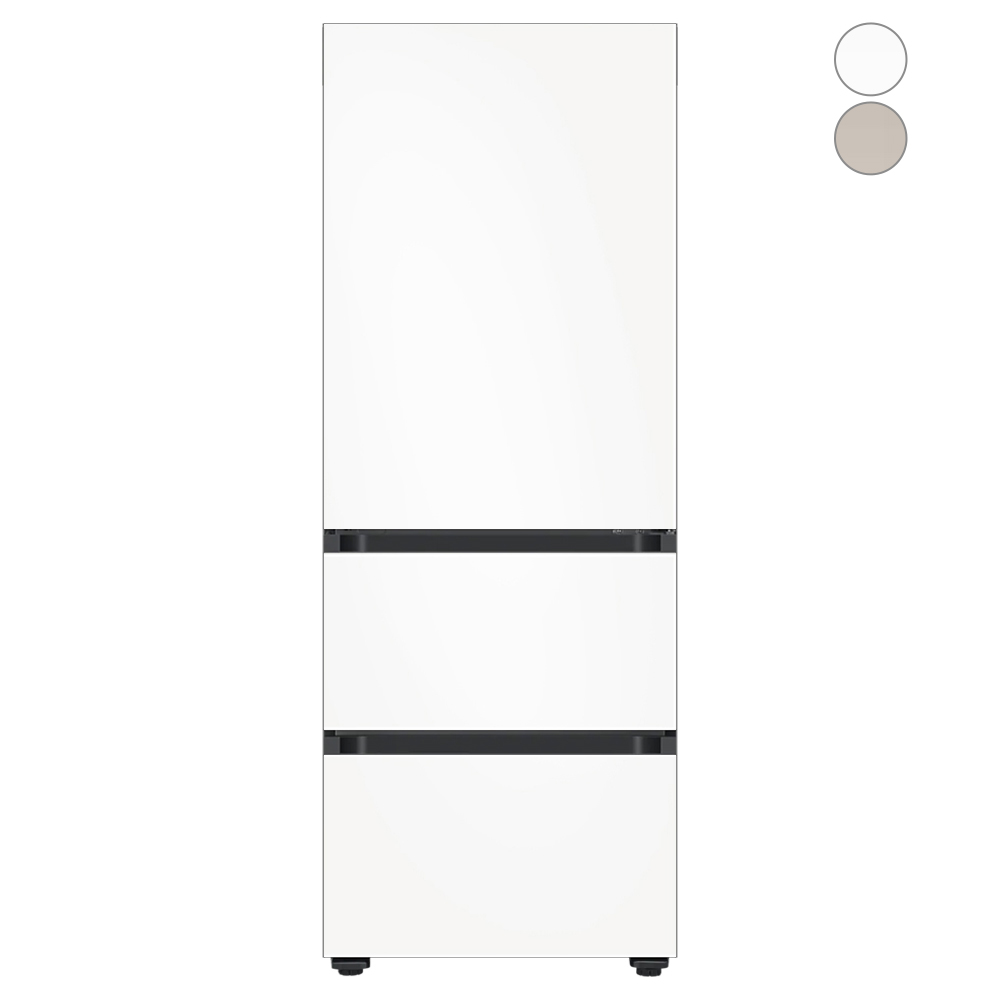 [색상선택형] 삼성전자 비스포크 313L 3도어 키친핏 김치플러스 냉장고 방문설치 1,479,030원