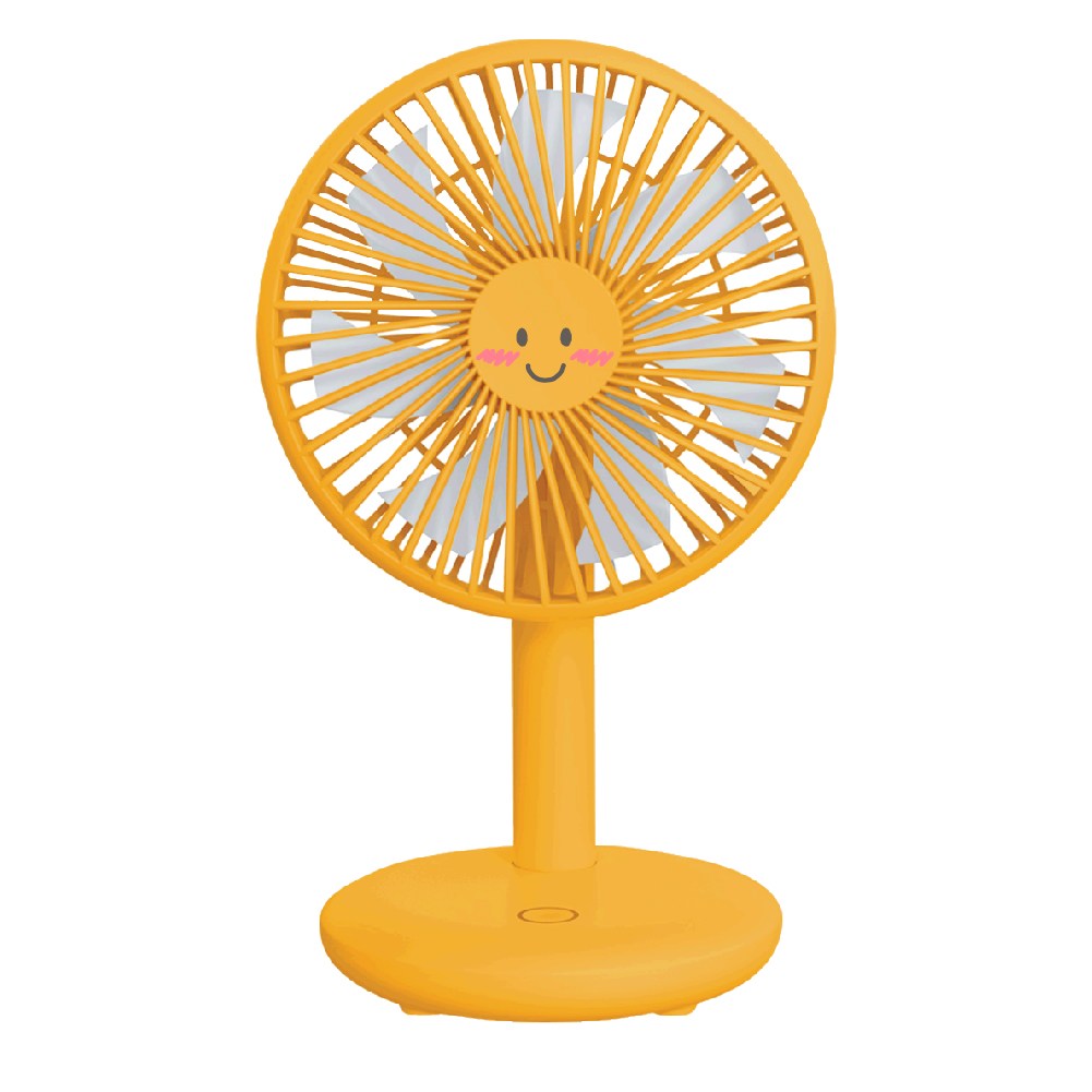 스마일 무선 데스크 선풍기 탁상용 회사용 소품 여름 캠핑 휴대용 충전식 무선 선풍기 57,800원