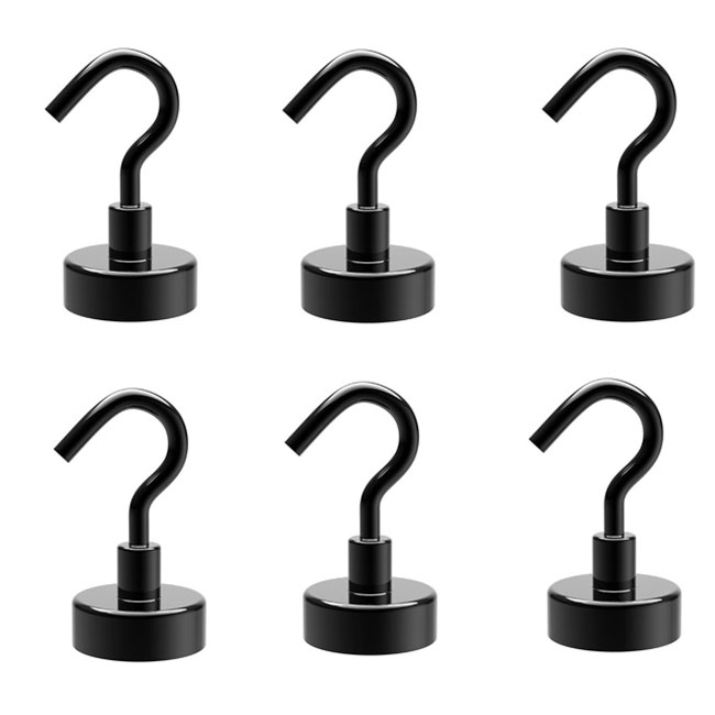 20mm 네오디움 초강력 칼라 후크 자석고리 12,890원