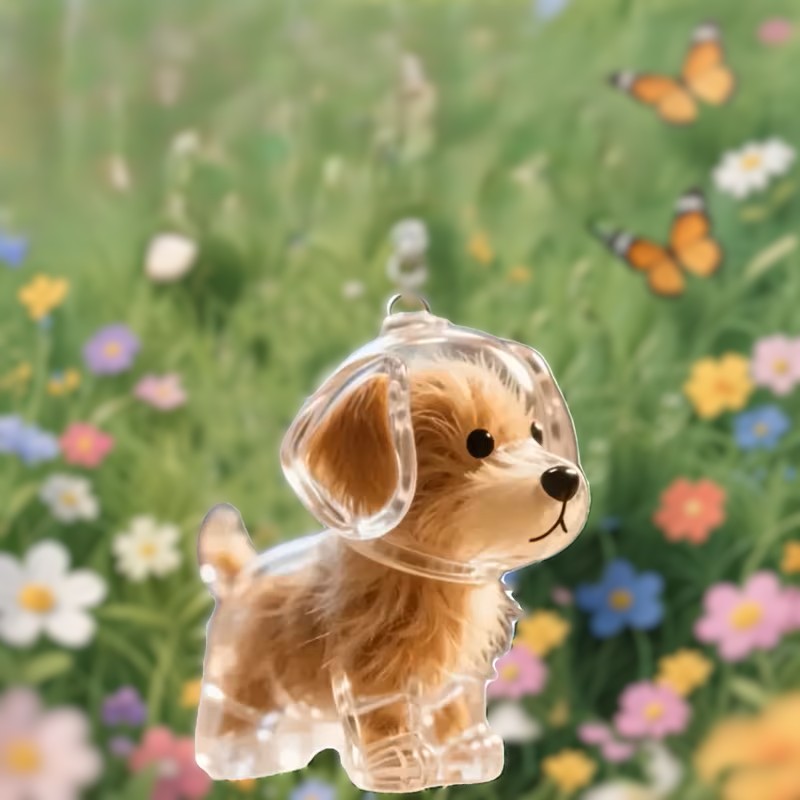 강아지 털 보관 키링 반려동물 추모 기념 털보관함, B, 2개 9,900원