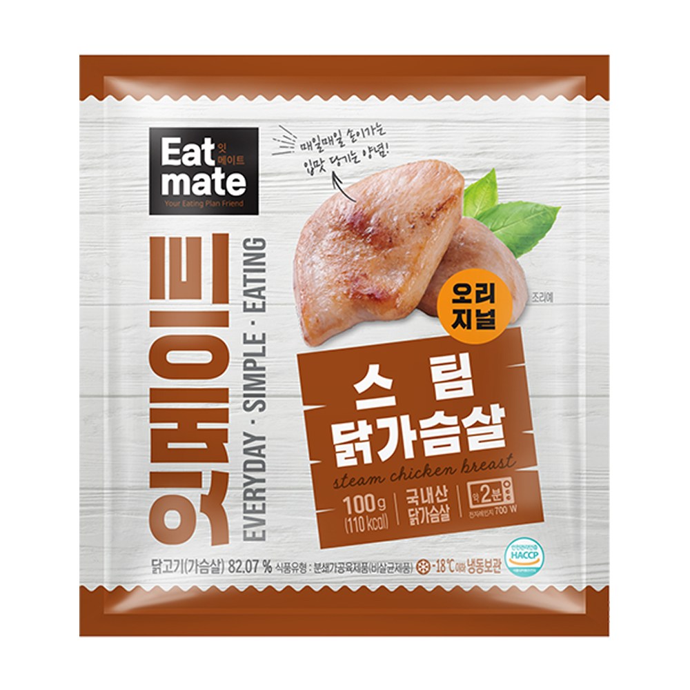 [랭킹닭컴] 잇메이트 닭가슴살 스팀 오리지널 34,650원