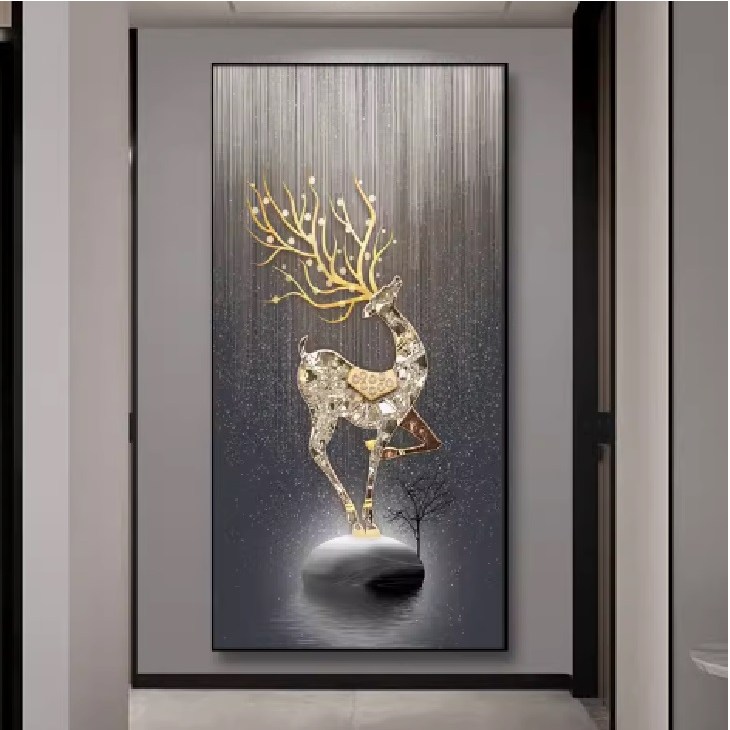 미나박스 미나박스 황금사슴 액자 풍수 인테리어 건강과 부를 부르는 그림 159,000원