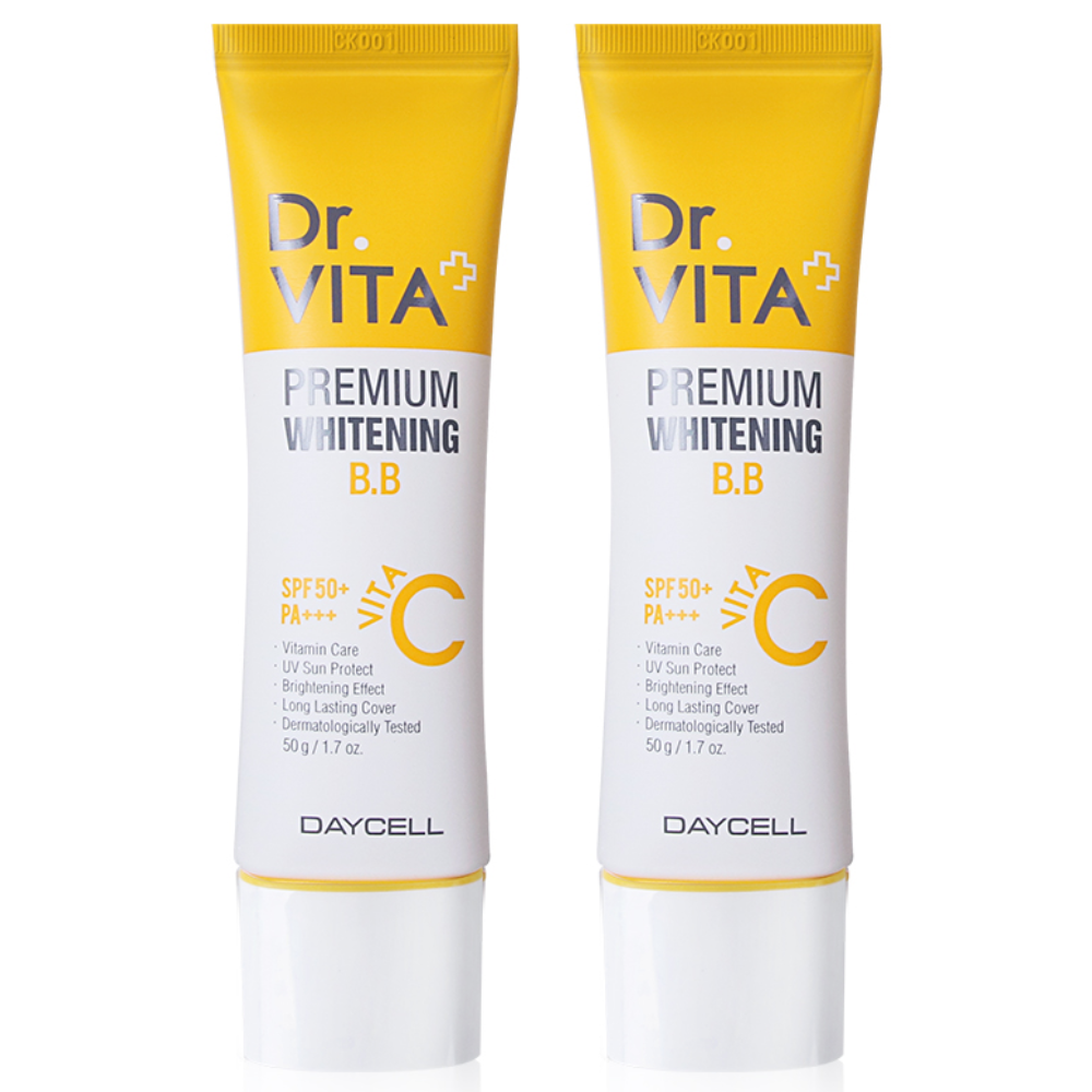 닥터비타 미백 주름개선 자외선차단 3중 기능성 프리미엄 비타민 C 화이트닝 비비크림 50g (SPF50+ / PA+++) 59,750원