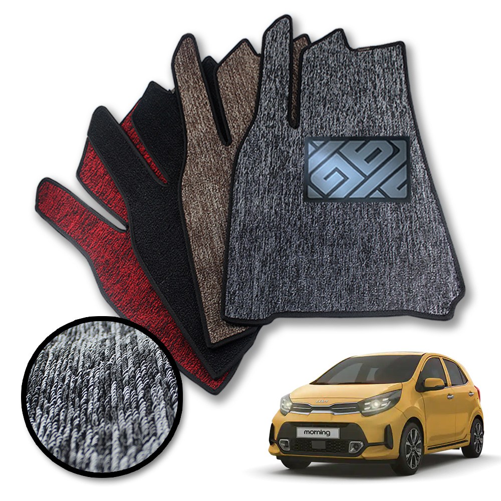 RV MOTORS 뉴코일 슬림 실리콘발판 카매트 올뉴 모닝 1열2열 세트 79,000원